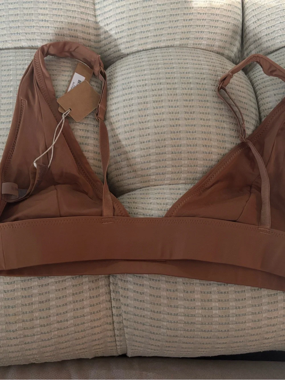 Skims swim plunge bikini top